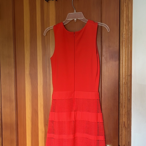 French Connection womens Pleat Lace Jersey Dress - Picture 12 of 12